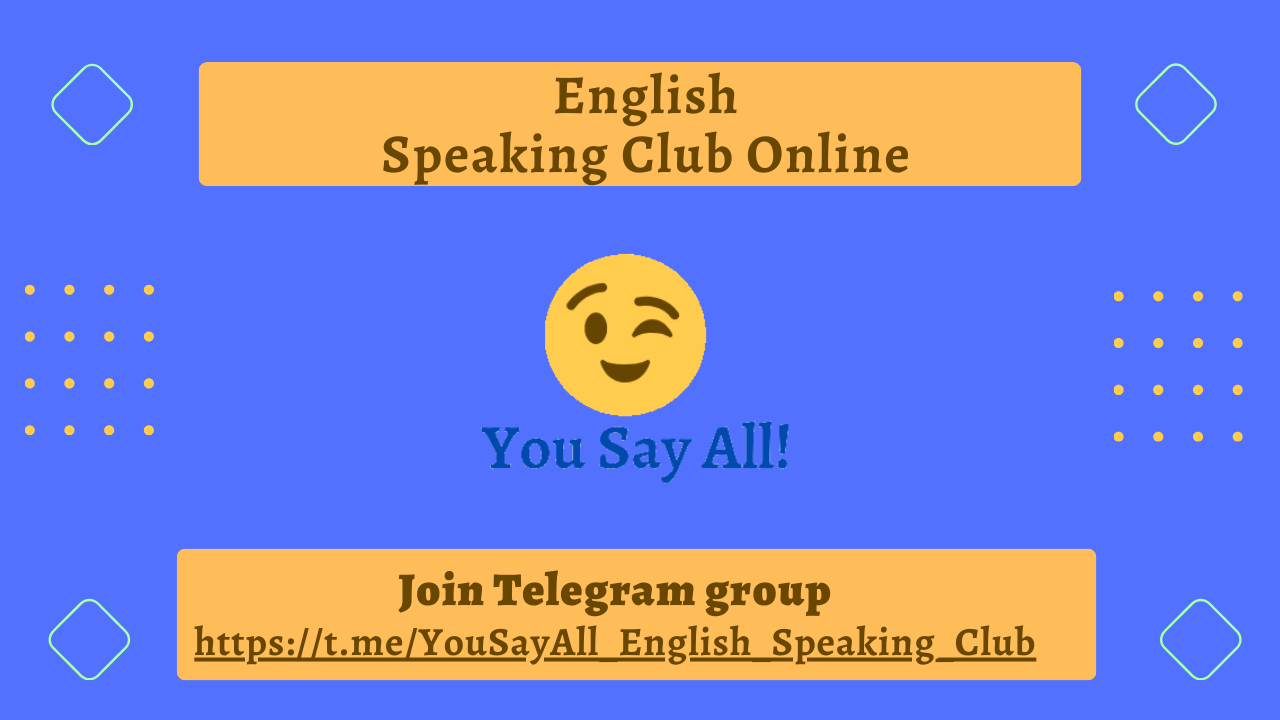 English Speaking Club Online